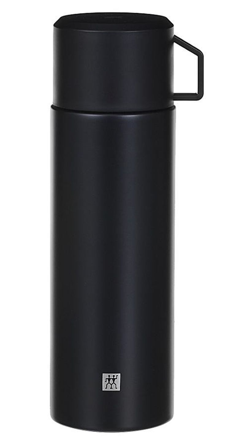 Zwilling, Thermo, termos z kubkiem, 1 l, czarny