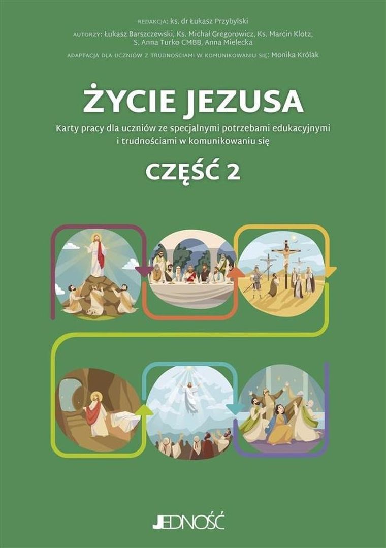 Życie Jezusa. Karty pracy. Część 2