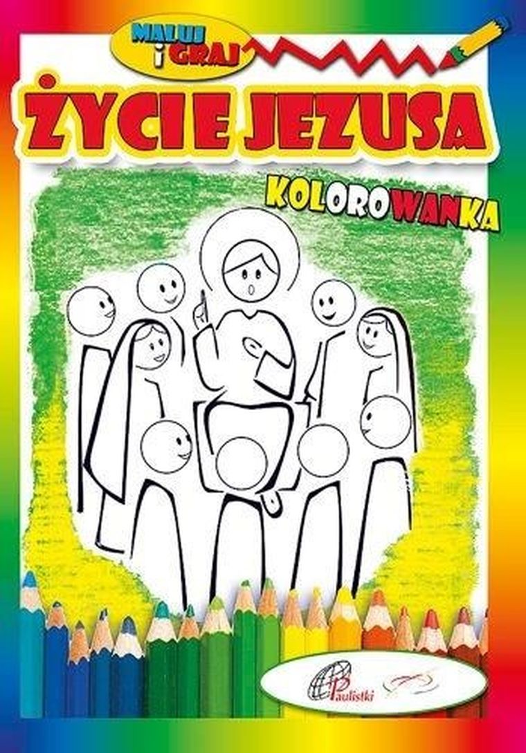 Życie Jezusa. Kolorowanka