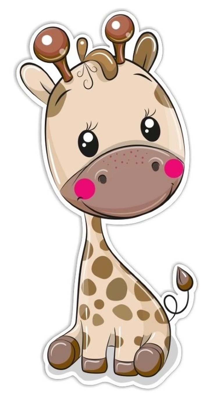 Żyrafka, dekoracja ścienna