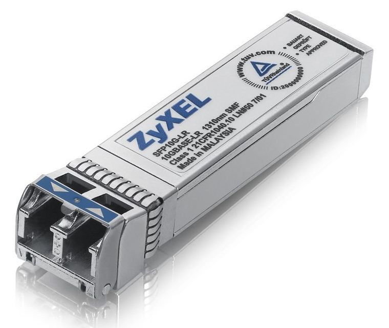 Zyxel, wkładka SFP+, 10G Duplex LC SM, 10km