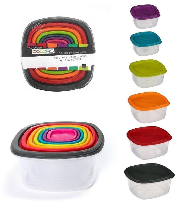 5five Simply Smart, pojemniki do przechowywania żywności, 7 w1