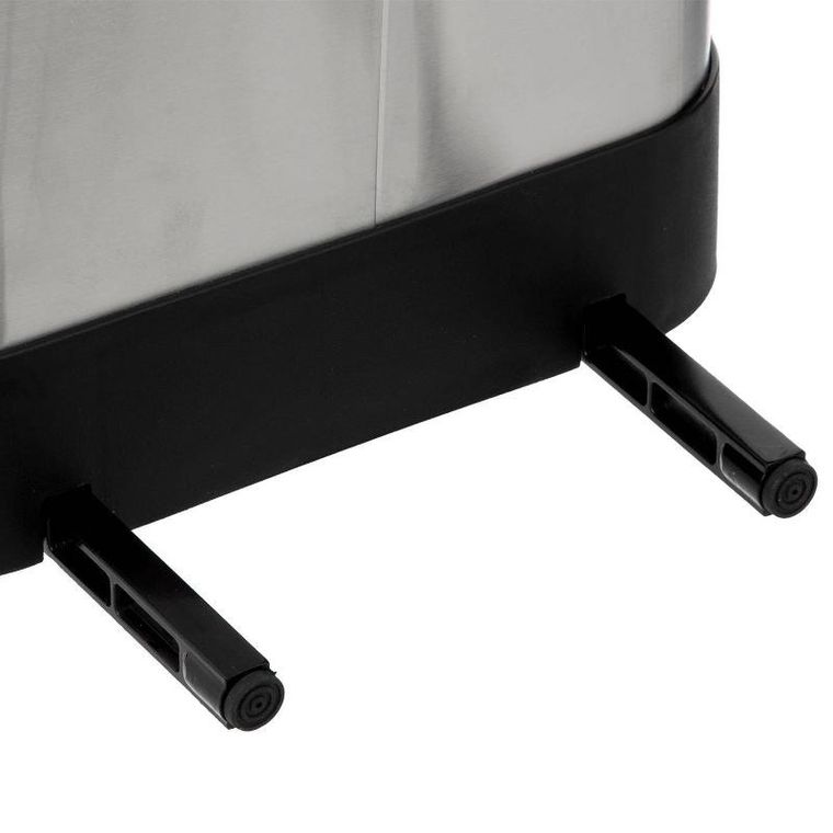 5five Simply Smart, wąski kosz na śmieci, Ariane, ze stali nierdzewnej, z pedałem, 30 l