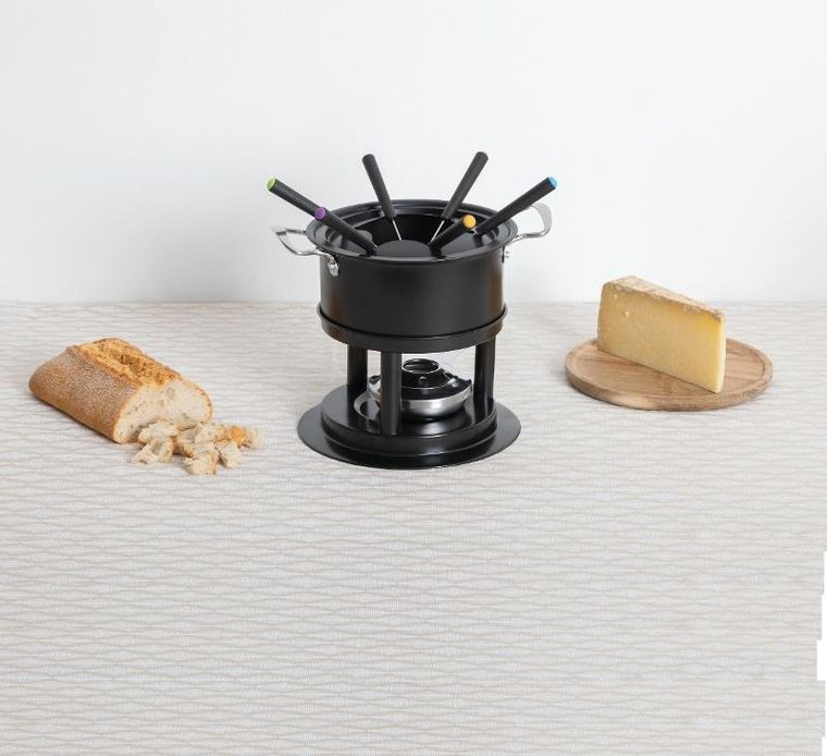 5five simply smart, zestaw do fondue na 6 osób, metalowy