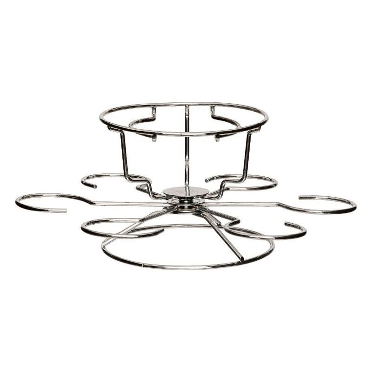 5five simply smart, zestaw do fondue obrotowy na 6 osób, ceramiczny