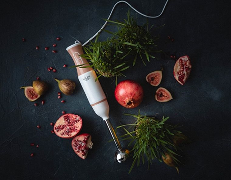 Adler, blender ręczny AD 4616, biało-złoty, 500 W