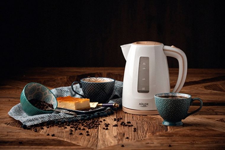 Adler, czajnik elektryczny, 2200W, 1.7l, AD 1264