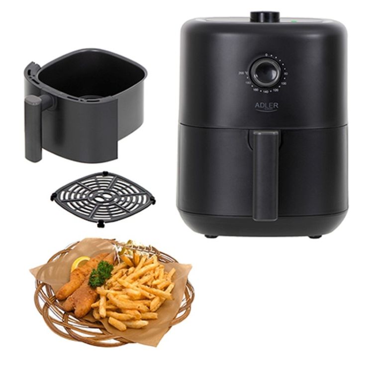 Adler, frytkownica beztłuszczowa, air fryer, 3l, AD 6310