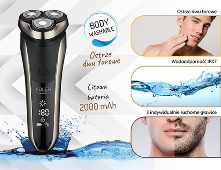 Adler, golarka elektryczna, AD2933