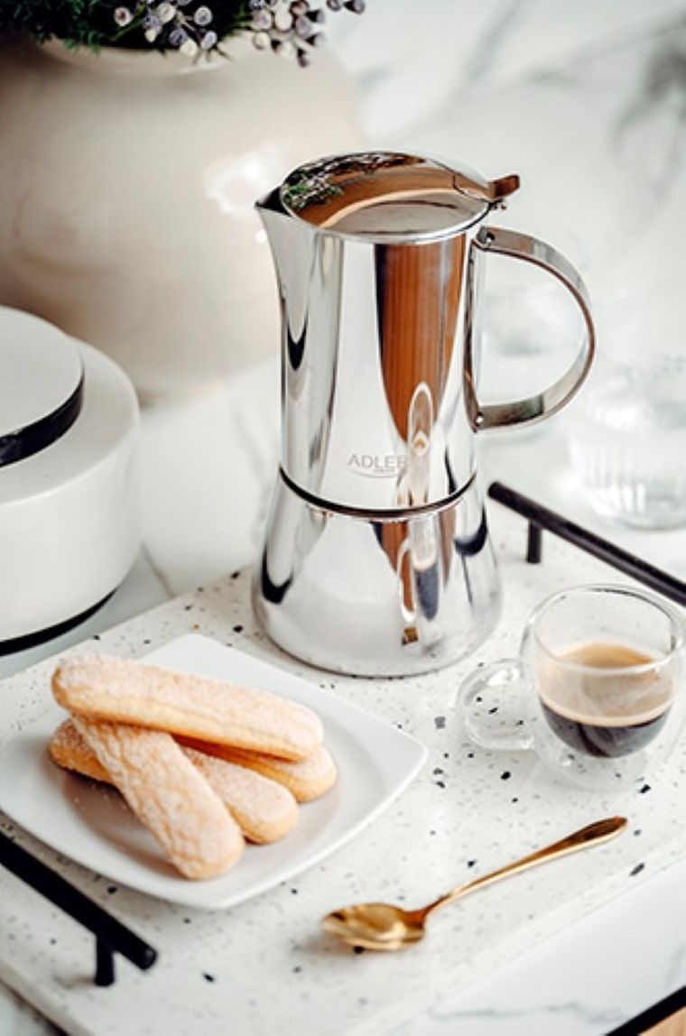 Adler, kawiarka, zaparzacz do kawy espresso, 620 ml