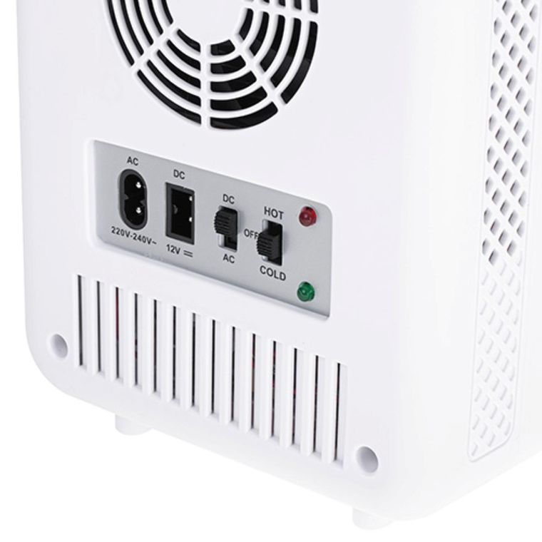 Adler, mini lodówka, z lustrem, 4l