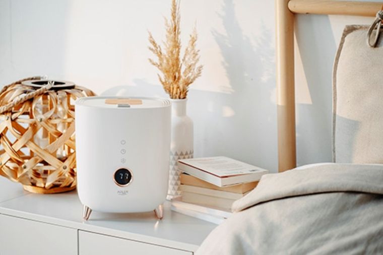 Adler, nawilżacz ultradźwiękowy LED