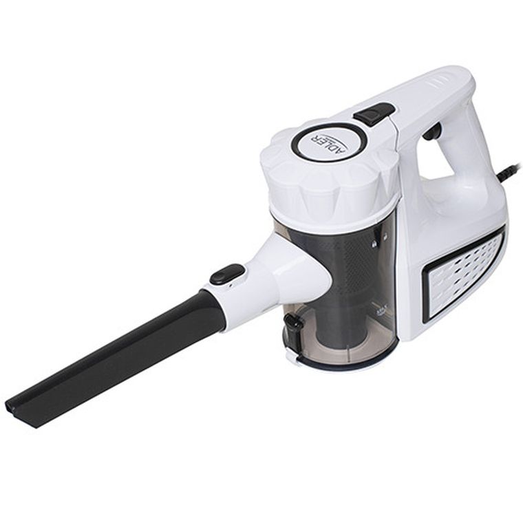 Adler, odkurzacz ręczny, biały, AD 7036W