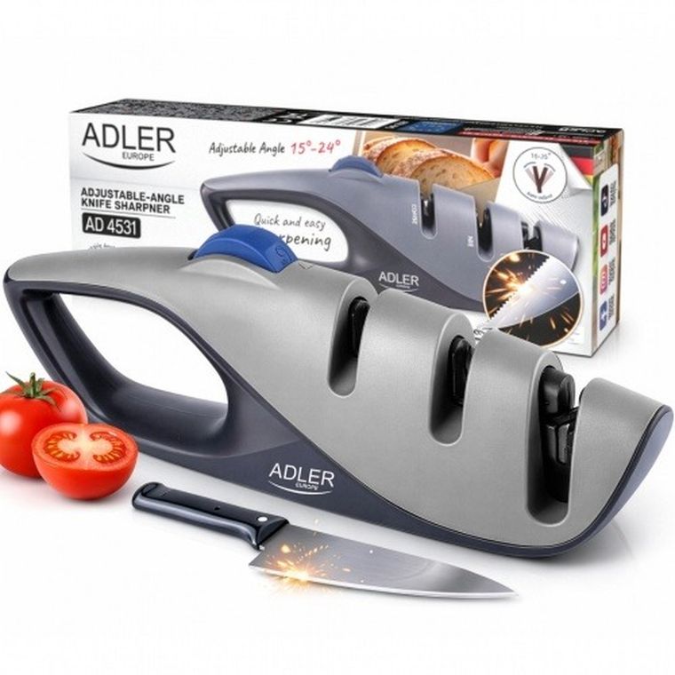 Adler, ostrzałka do noży z regulowanym kątem