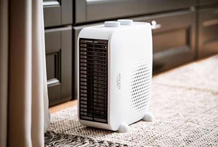 Adler, termowentylator, AD 7725, biały