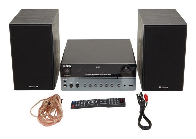 Aiwa, MSBTU-700DAB, wieża, 2-25W, czarna