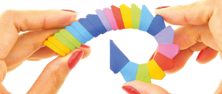 Alexander, Origami 3D, Kameleon, zestaw kreatywny