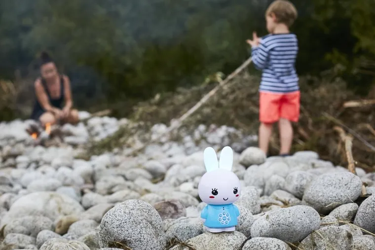 Alilo, Króliczek Honey Bunny, zabawka interaktywna, niebieska