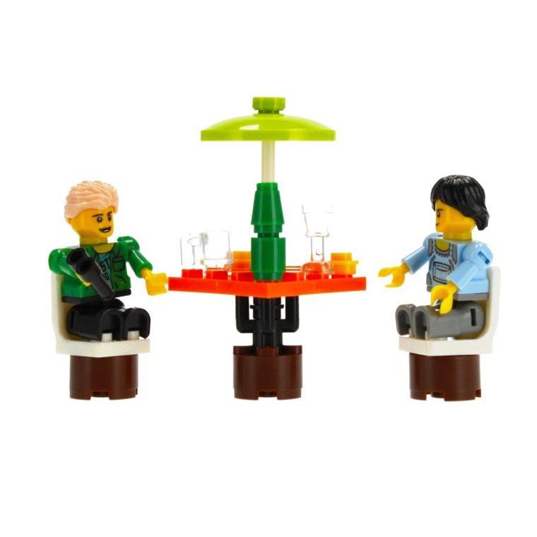 Alleblox, kamper, klocki konstrukcyjne, 343 elementy