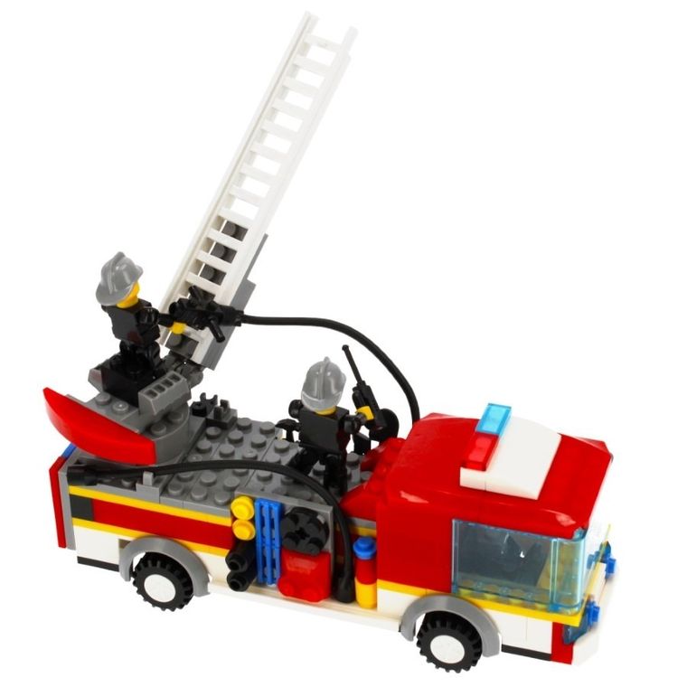 Alleblox, wóż strażacki, klocki konstrukcyjne, 196 elementów