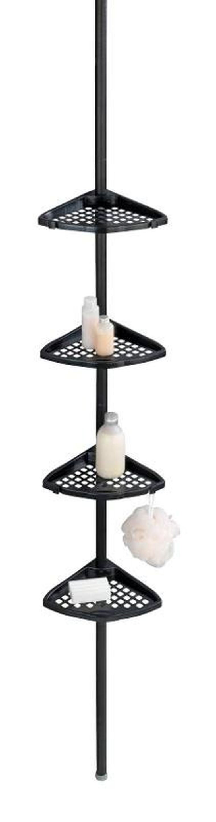 Allstar, metalowa półka pod prysznic z regulowaną wysokością, Allstar