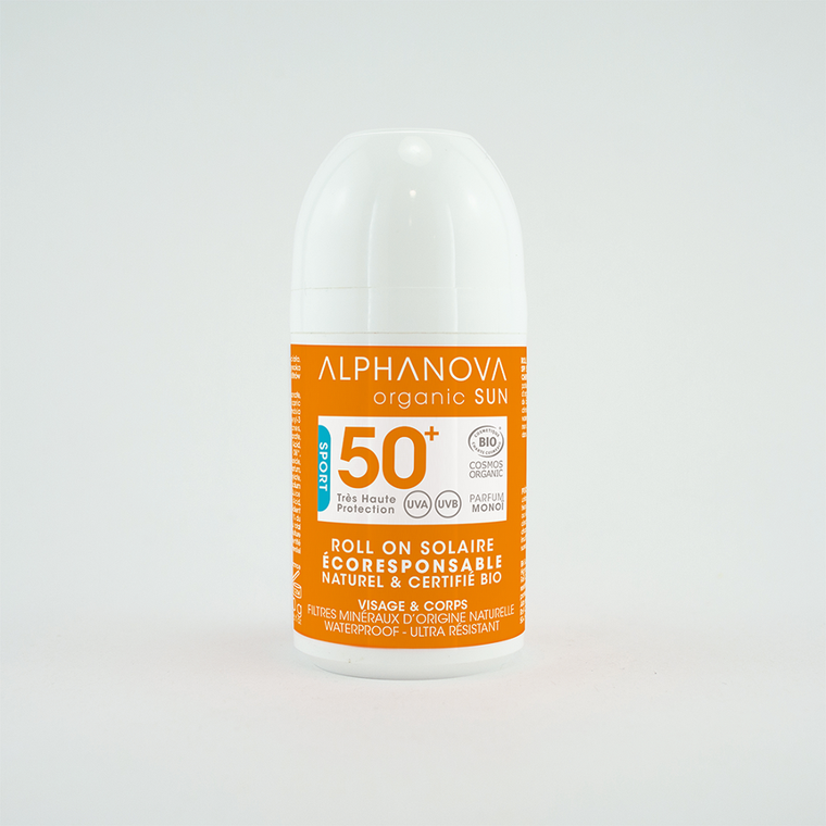 Alphanova Sun, Bio, krem przeciwsłoneczny w kulce, filtr SPF50+