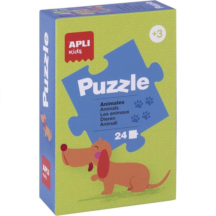 Apli Kids, puzzle edukacyjne, 6-24 elementy
