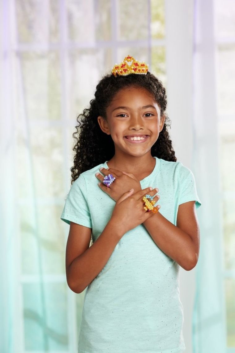 Aquabeads, Księżniczki Disneya, Błyszczące księżniczki, koraliki wodne, zestaw startowy, 800 elementów, 31997