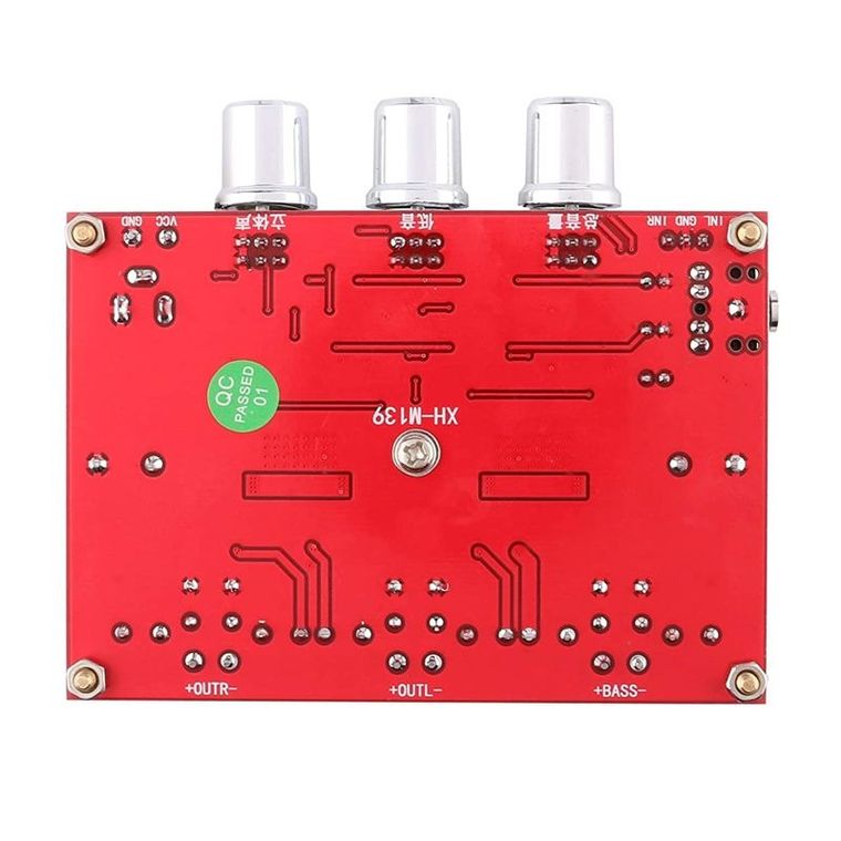 Arduino, Woofer, wzmacniacz mocy 2.1, 2-80W +100W, TPA3116D