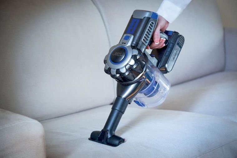 Ariette, pionowy odkurzacz 2w1, 22,2V, niebieski