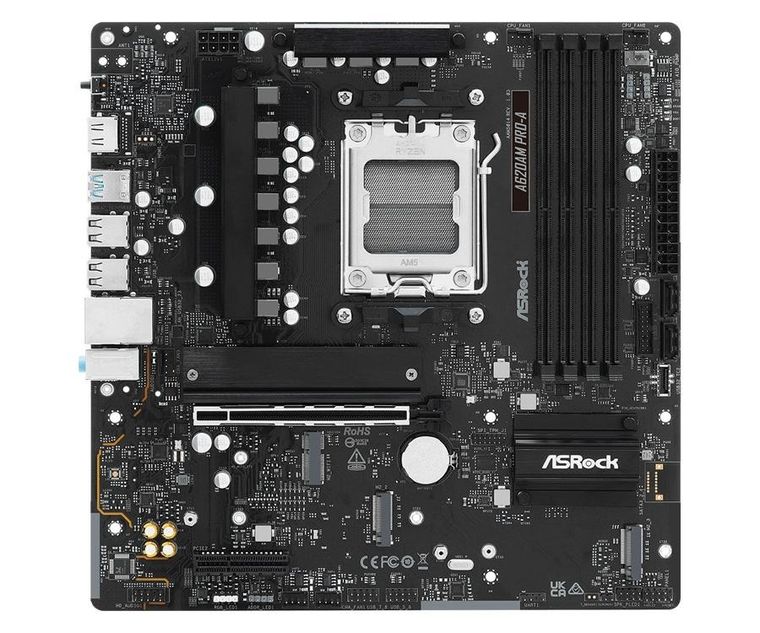 Asrock, płyta główna, A620AM PRO-A AM5 4DDR5 HDMI M.2 mATX