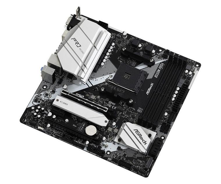 Asrock, płyta główna, B550M Pro4 AM4 4DDR4 HDMI/DP/D-SUB M.2 mATX