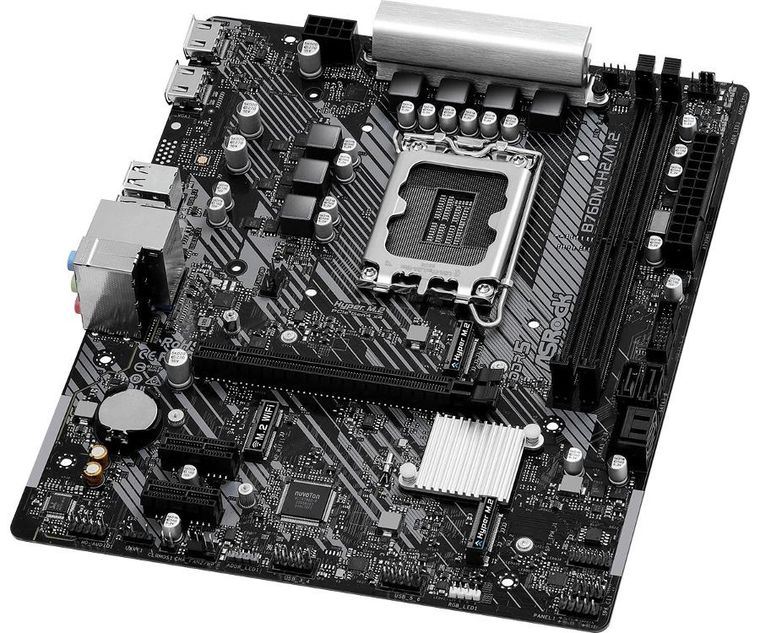 ASRock, płyta główna, B760M-H2/M.2 s1700 2DDR5 DP/HDMI mATX