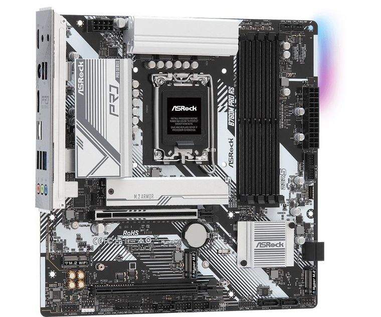 ASRock, płyta główna, B760M Pro RS s1700 4DDR5 DP/HDMI mATX