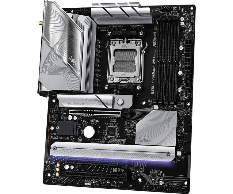 ASRock, płyta główna, B850 LIVEMIXER WIFI AM5 4DDR5 USB3.2 ATX