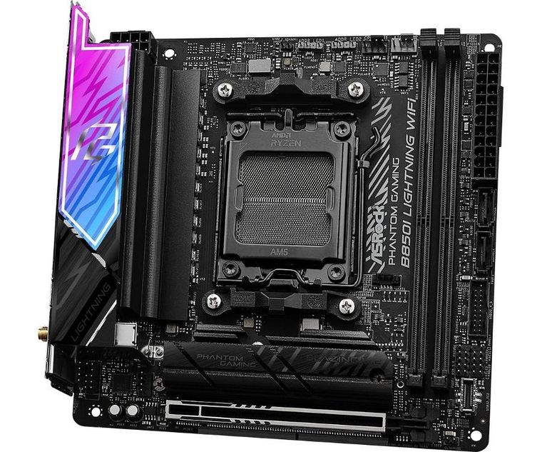 ASRock, płyta główna, B850I LIGHTNING WIFI AM5 2DDR5 ITX
