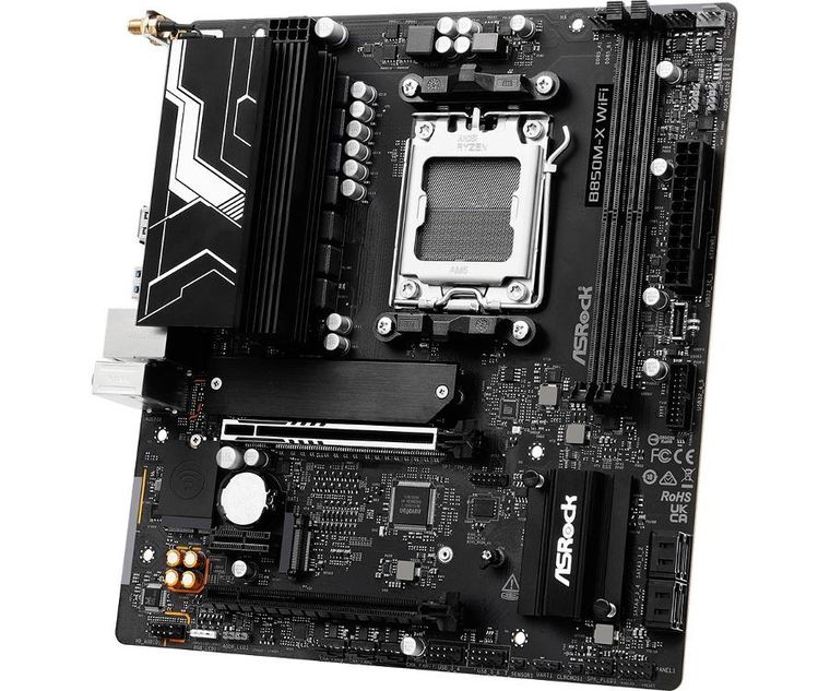 ASRock, płyta główna, B850M-X WIFI R2.0 AM5 2DDR5 M.2 USBC mATX