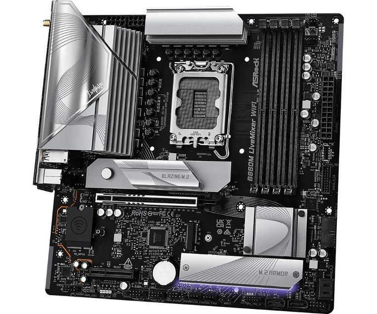 ASRock, płyta główna, B860M LIVEMIXER WIFI s1 851 4DDR5 mATX