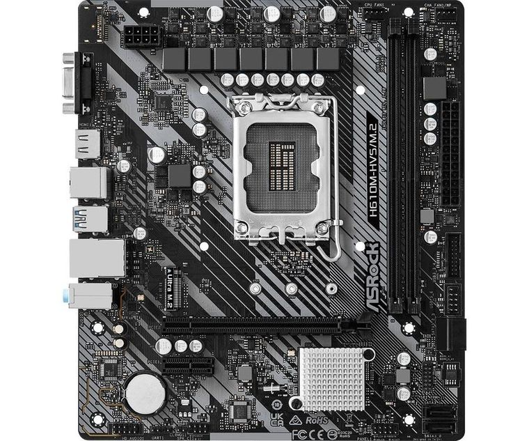 ASRock, płyta główna, H610M-HVS/M.2 R2.0 s1700 2DDR4 D-Sub/HDMI mATX