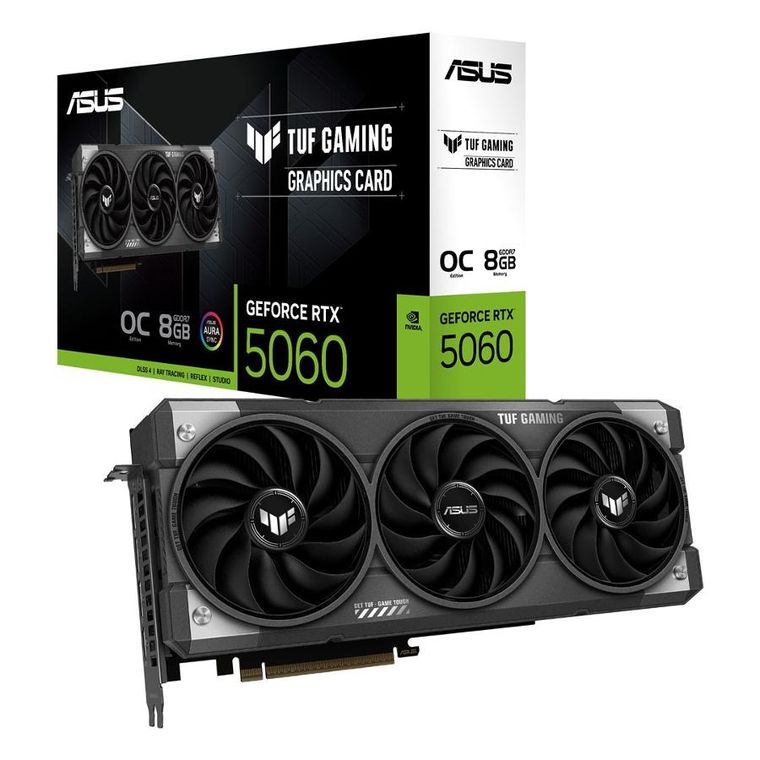 Asus, karta graficzna, GeForce RTX 5060 TUF GAMING OC 8G GDDR7 128BIT HDMI/3DP