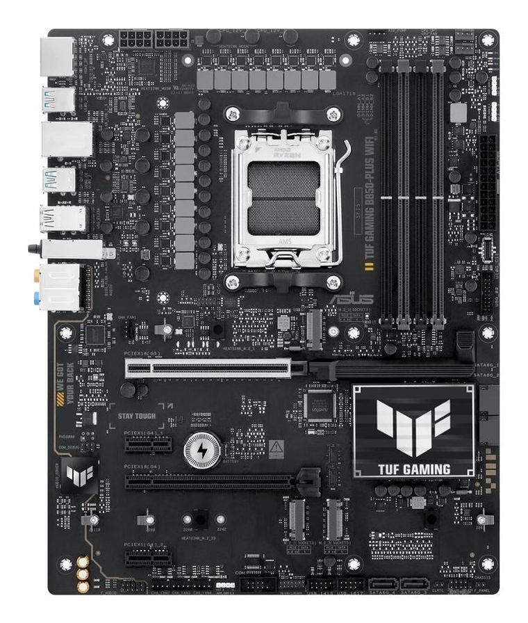Asus, płyta główna, TUF GAMING B850 PLUS WI FI AM5 4DDR5 DP/HDMI ATX