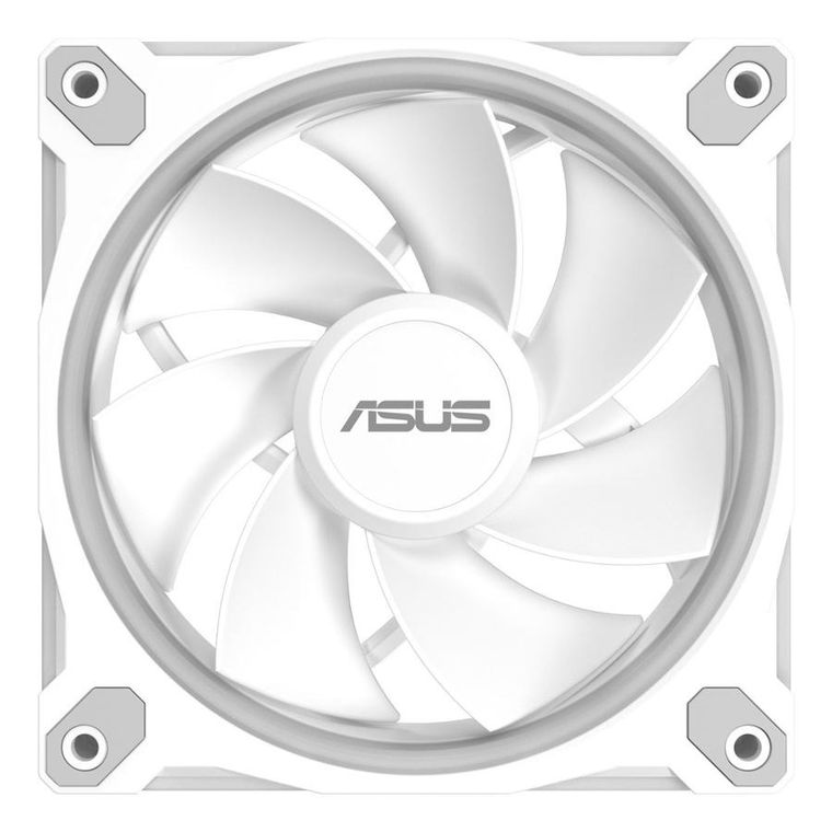Asus, Prime, wentylator, biały, ARGB Reverse, MR120 FAN