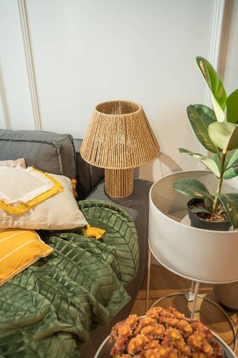 Atmosphera, lampa stołowa boho, Adria, wys. 38 cm