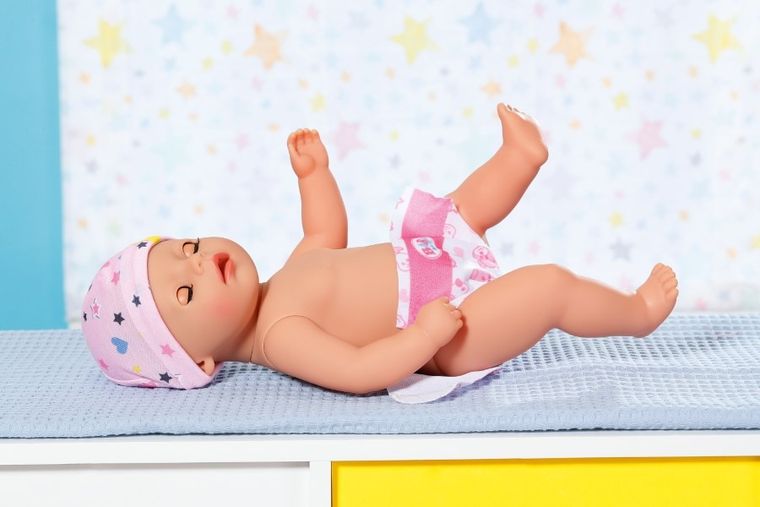 Baby Born, Soft Touch Little Girl, lalka interaktywna, akcesoria, 36 cm