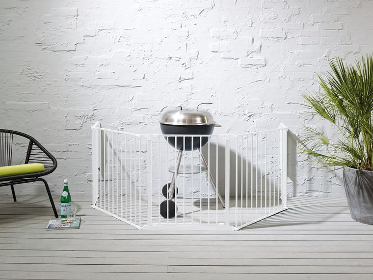 Baby Dan, Flex XL, osłona kominka, biała