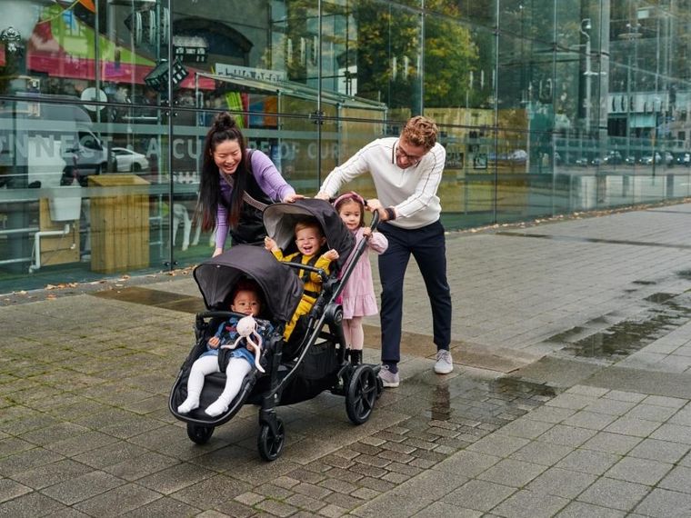 Baby Jogger, City Select 2, wózek 2w1, dodatkowe siedzisko Tencel