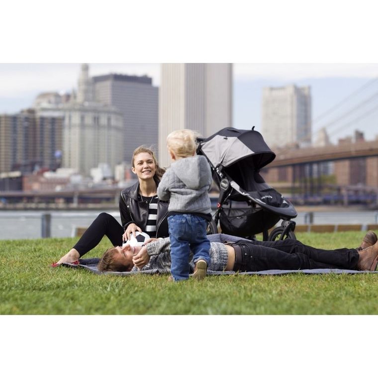 Baby Jogger, Summit X3, wózek spacerowy, Green/grey