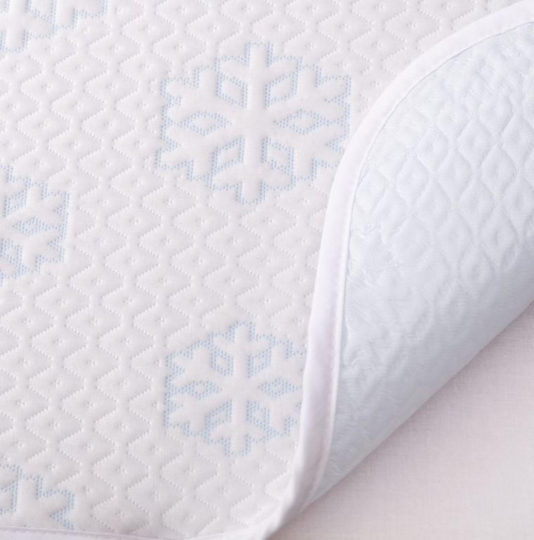 Babymatex, Frosty, podkład higieniczny z efektem chłodzenia, biały, 60-120 cm