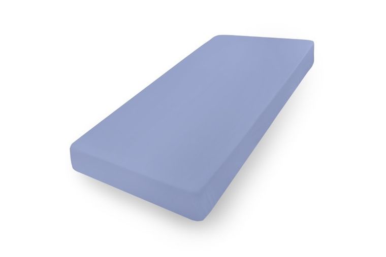 BabyMatex, prześcieradło z gumką, jersey, niebieskie, 60-120 cm