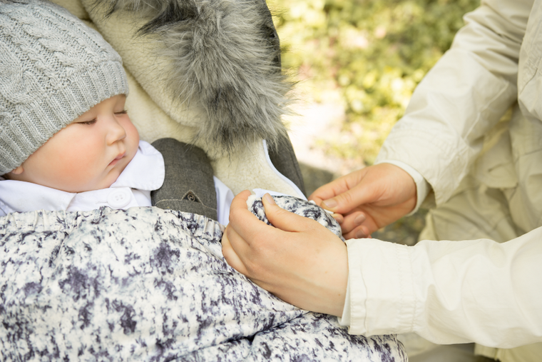 BabyMatex, śpiworek do wózka + mufka, venus
